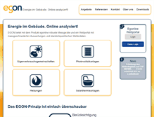 Tablet Screenshot of egonline.ch